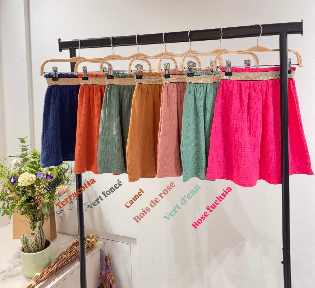 Mini Rok Tetra blauw