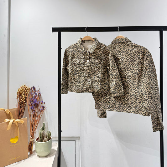 Mini Me Luipaard jas