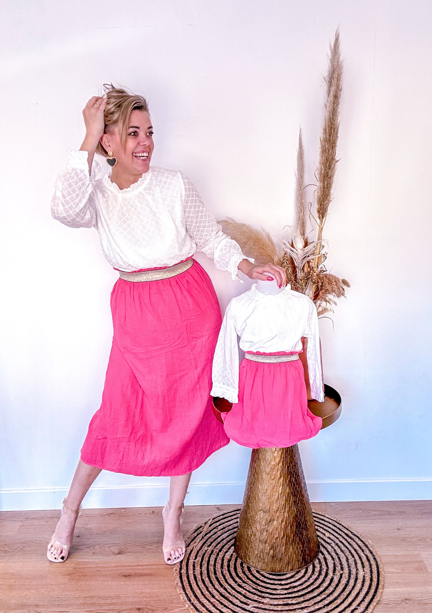 Mini Rok Tetra Roze