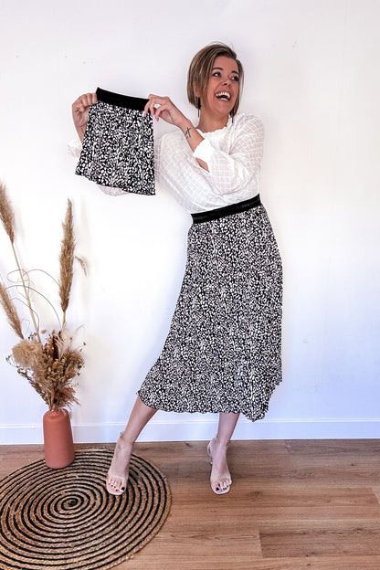 Mini Me Geplooide rok