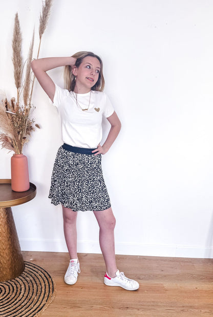 Mini Me Geplooide rok