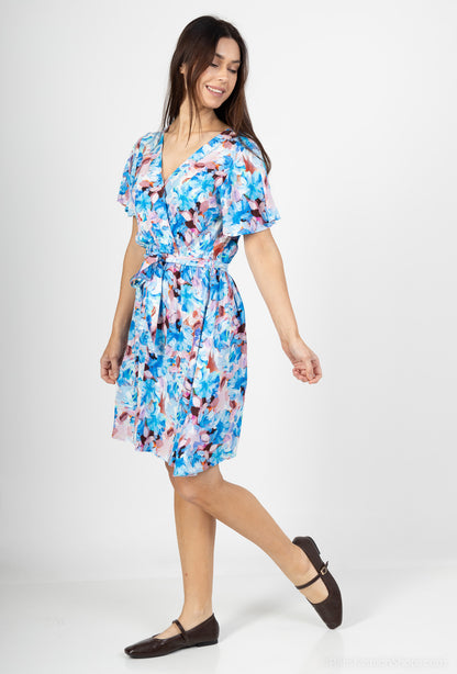 Mommy Bloemen viscose jurk